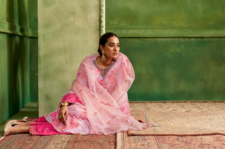 Adya Gulab Luxury Anarkali Suit Set