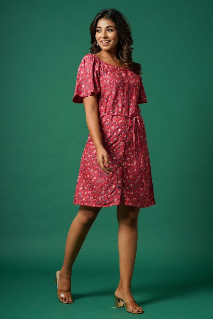 Lisa Printed Dress