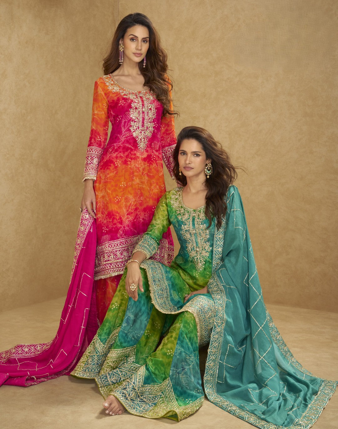 Tamolika fern full work heavy suit set