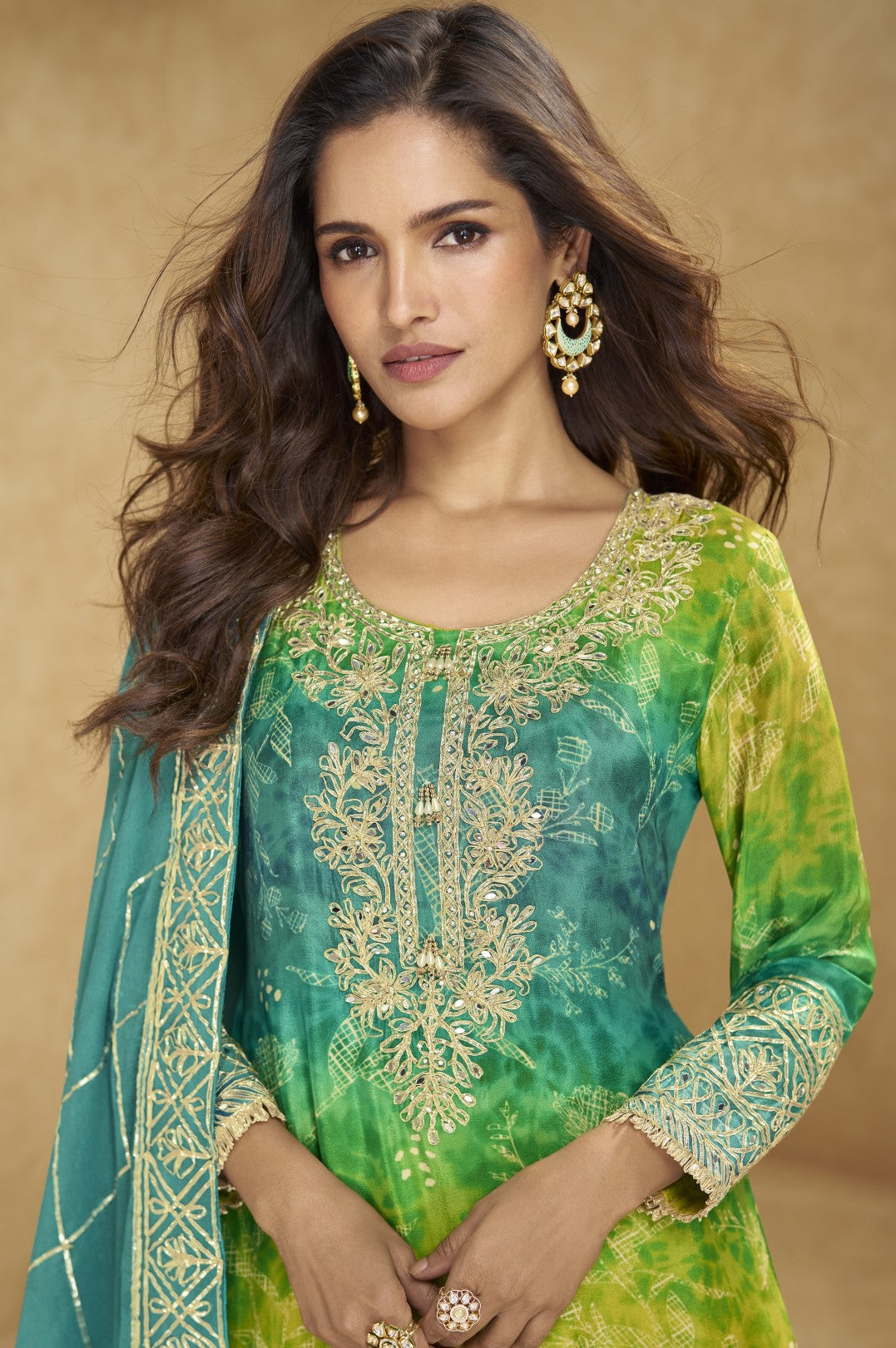 Tamolika fern full work heavy suit set