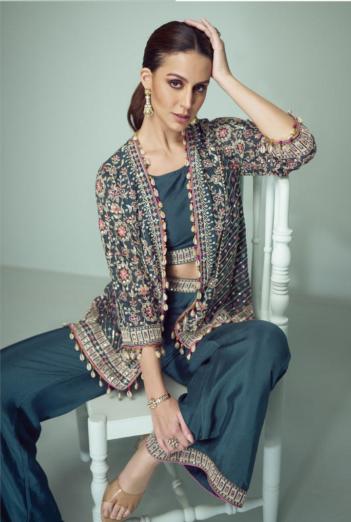 Imli cobalt full work fusion wear 3 pc set