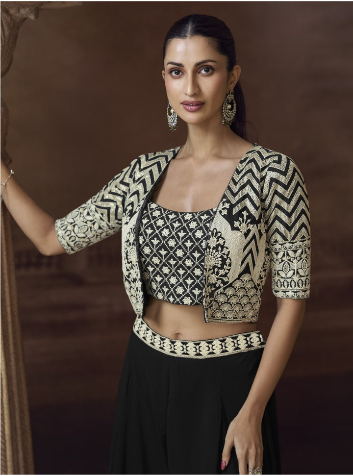 Amulya Jade Fusion Work 3 pc set