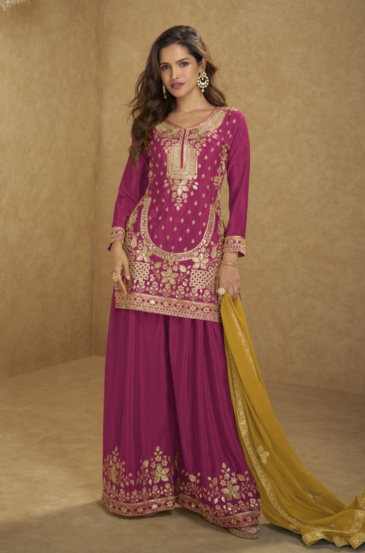 Imli cameo full work suit set