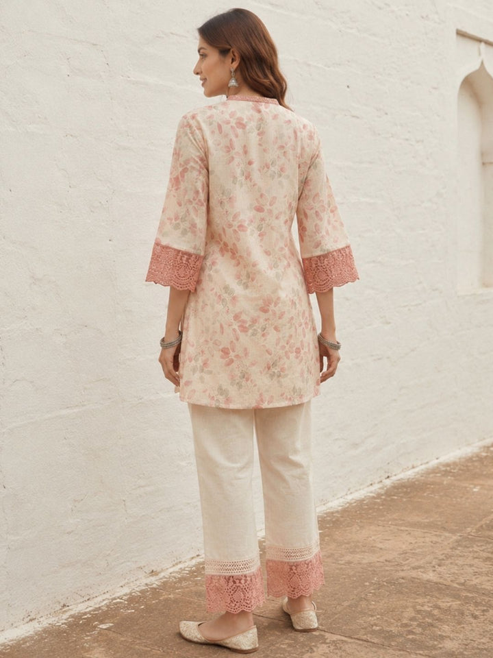 Swades blossom cotton co-ord set