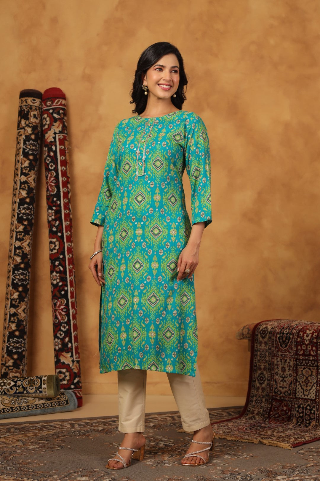Varisha Pacific Printed Kurti