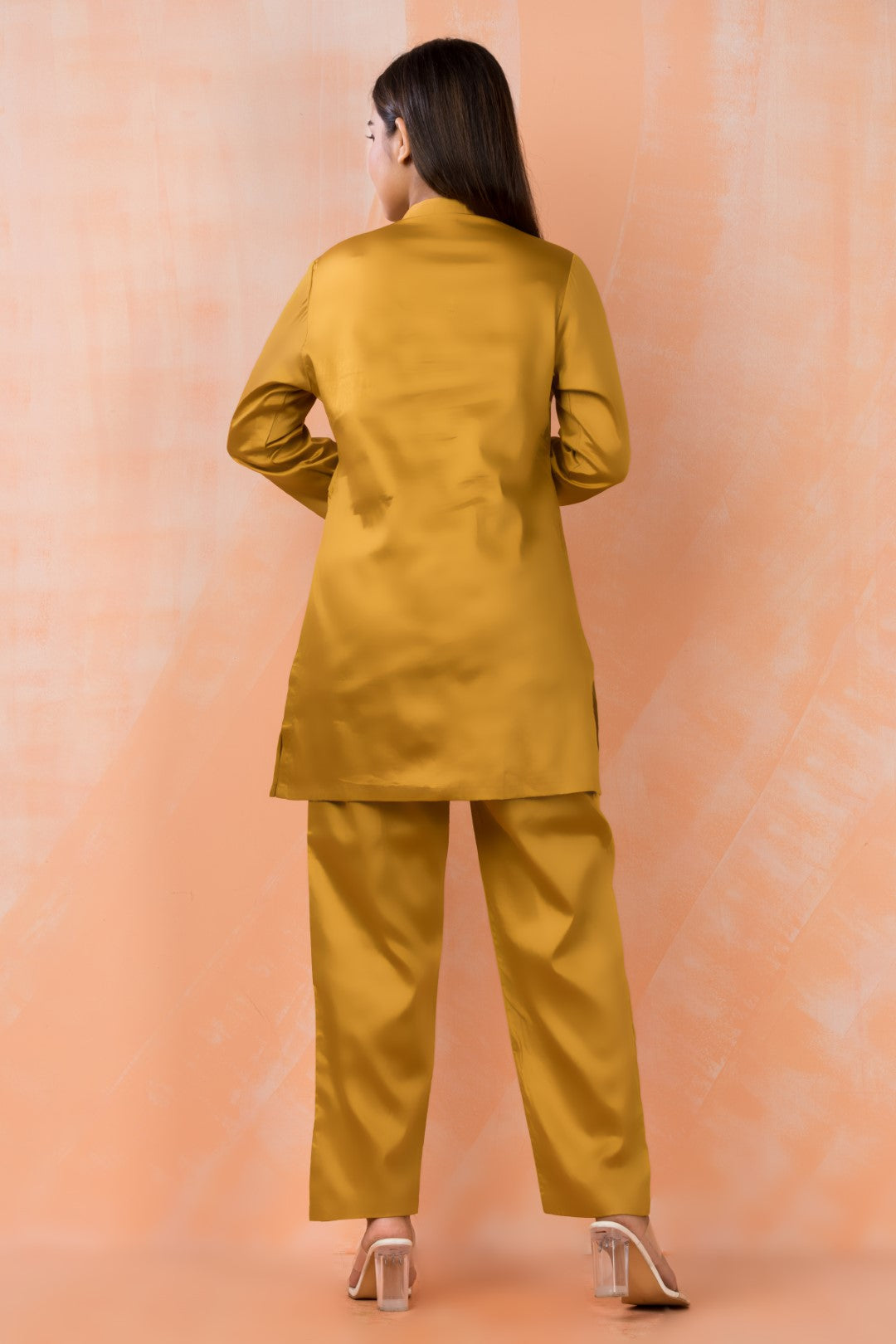 Sabhya Marigold Embroidery Co-ord Set