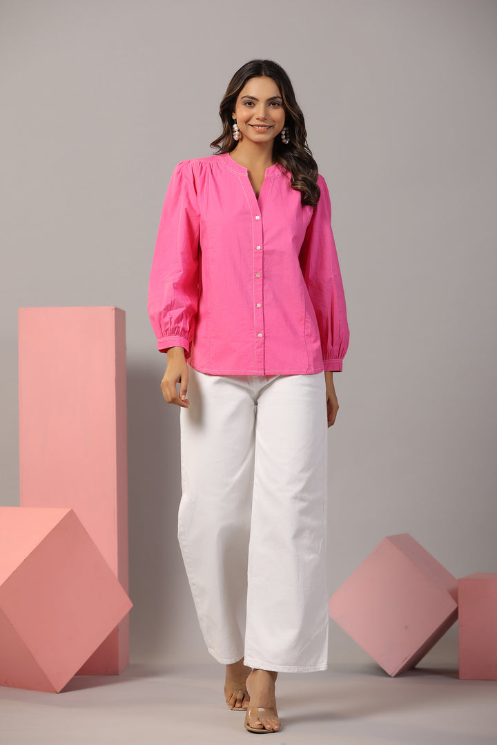 Rene Candy Cotton Shirt