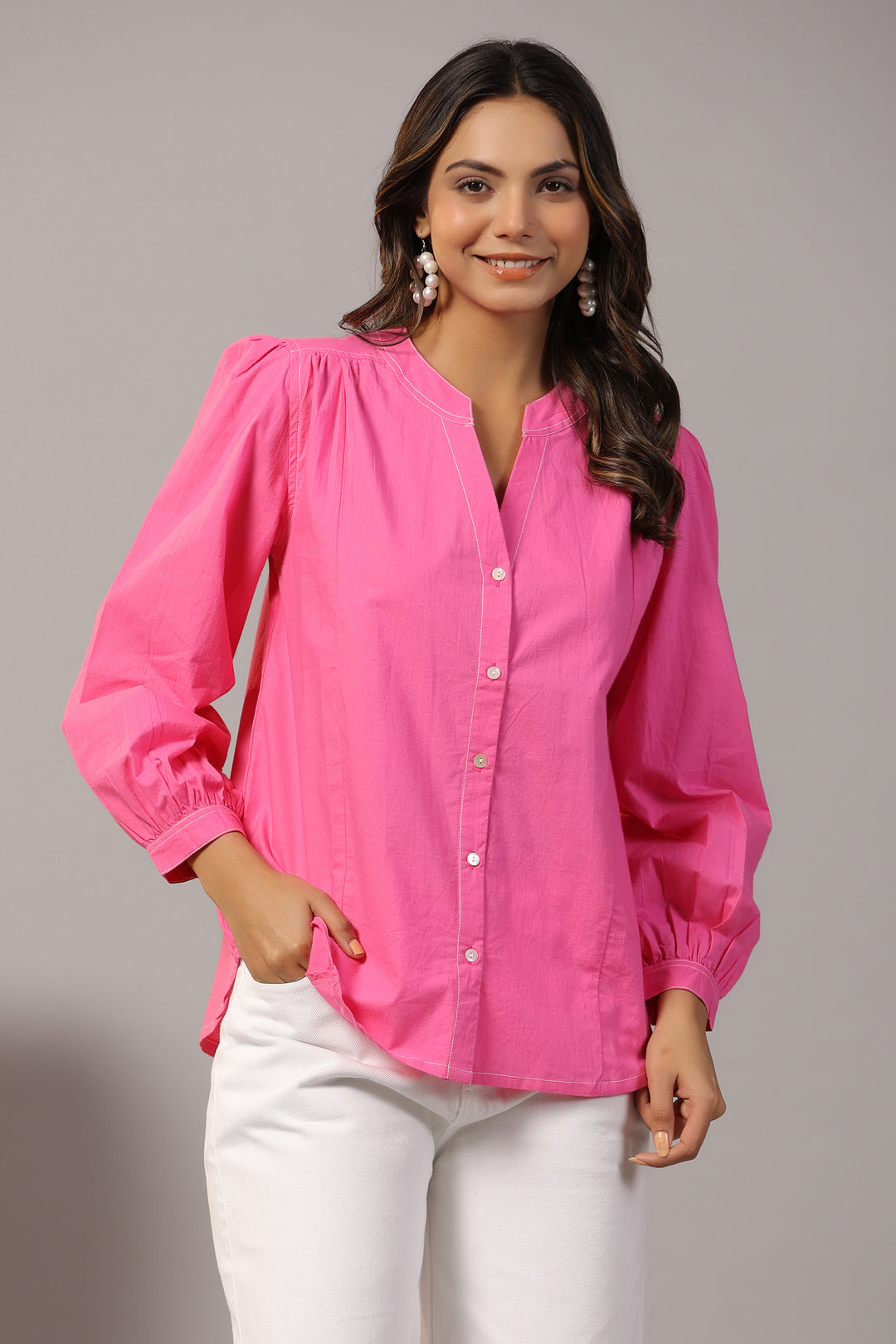 Rene Candy Cotton Shirt