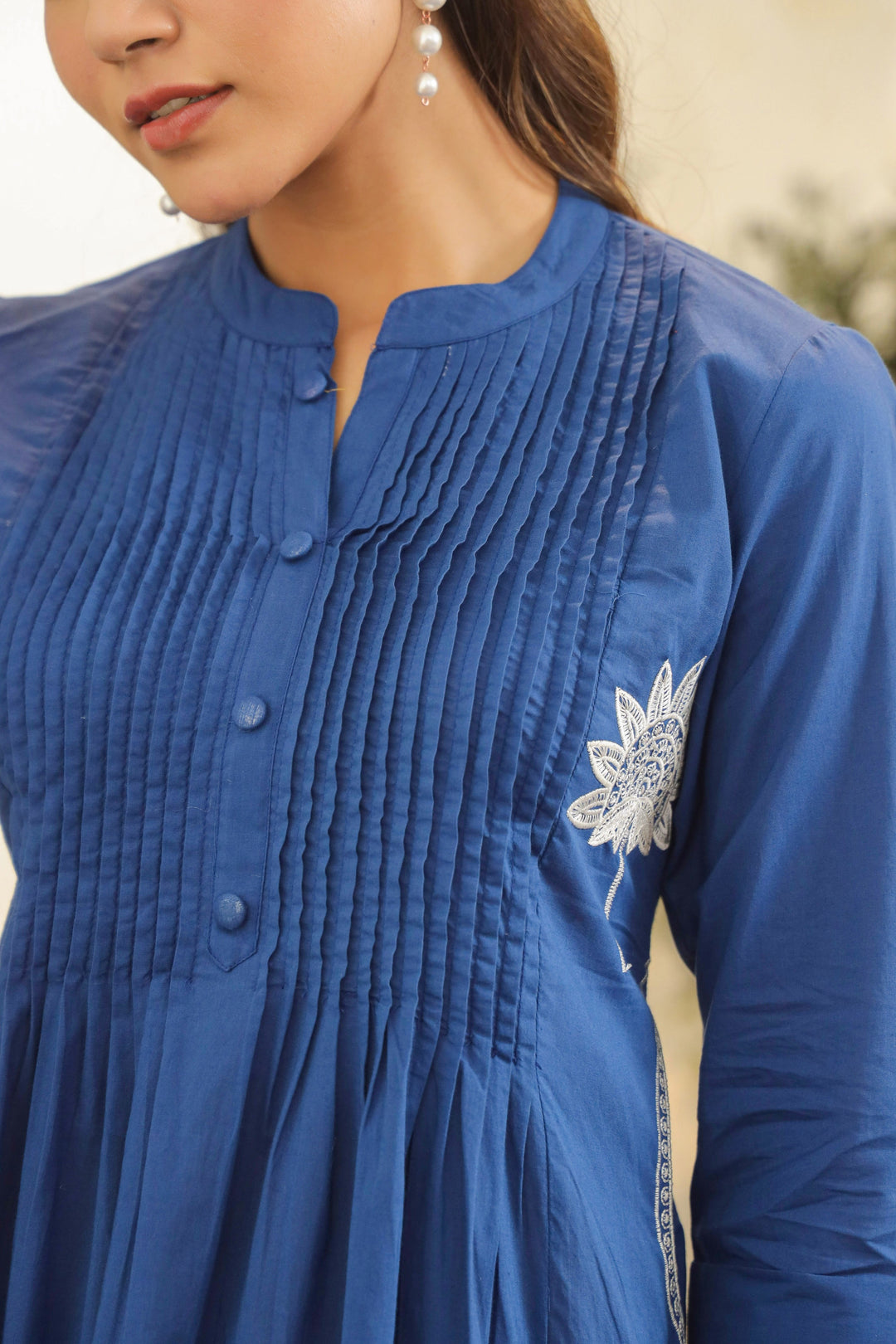 Nabha Indi Embroidered Kurta Pant Set