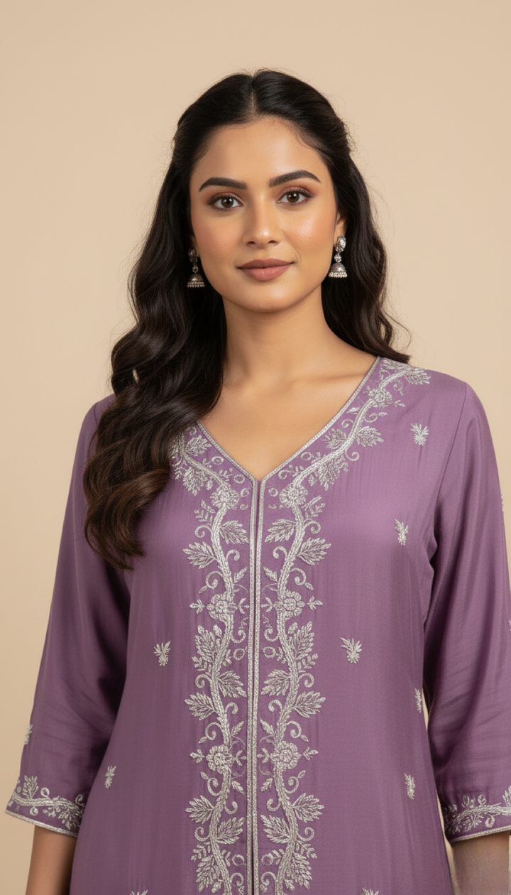 Rasā Lilac Handwork Luxury Set