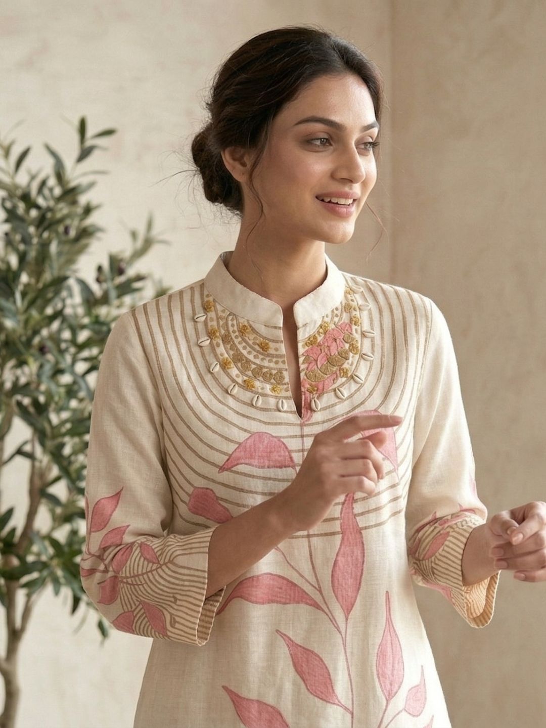 Marda cosmos cotton co-ord set