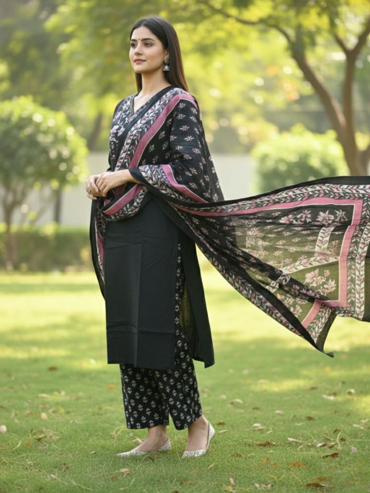 Hiya Carbon Cotton Suit Set