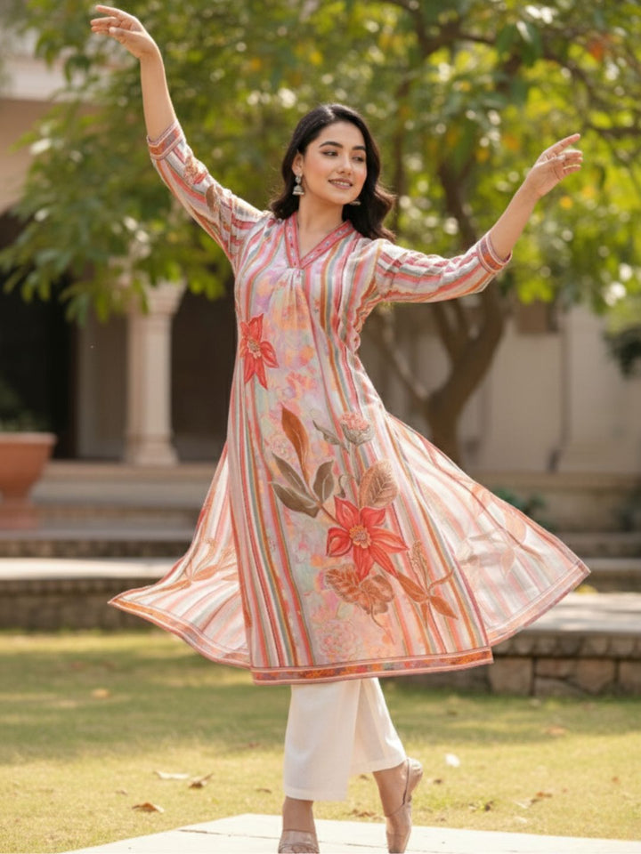 Maurya vivid cotton Kurta Pant set