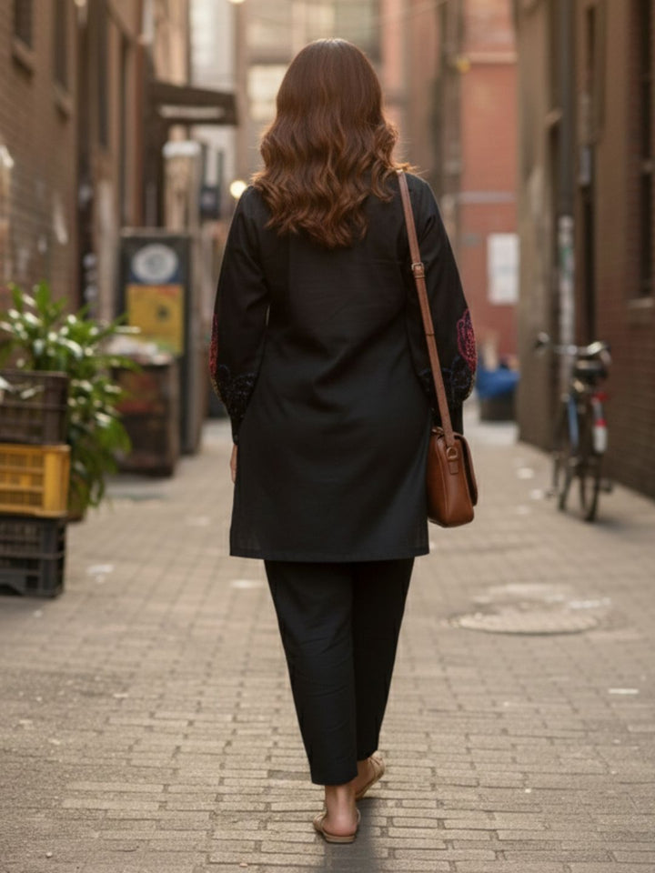 Niharika Onyx Handwork Co-ord Set