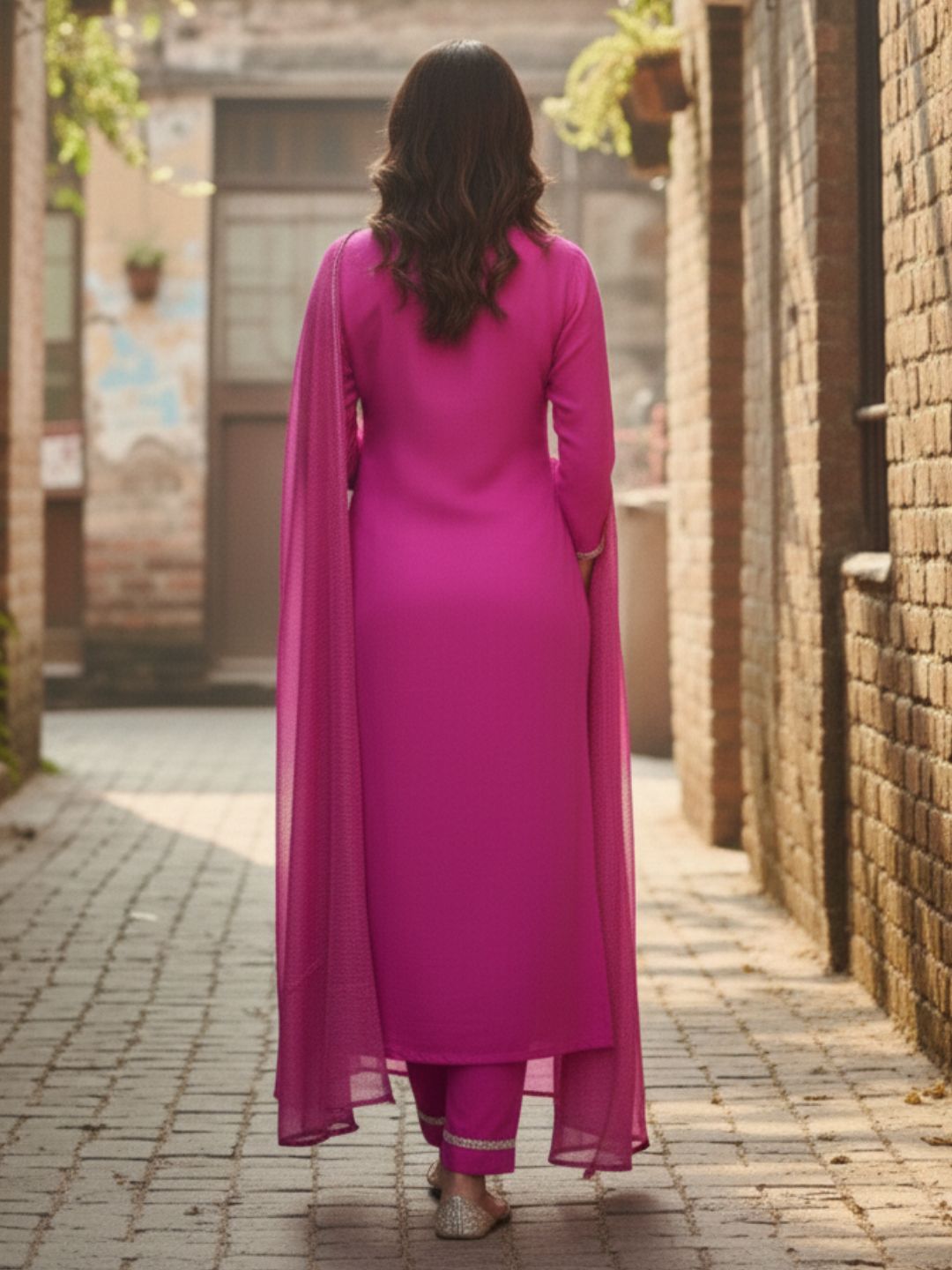 Albeli Rose Premium Work Suit Set