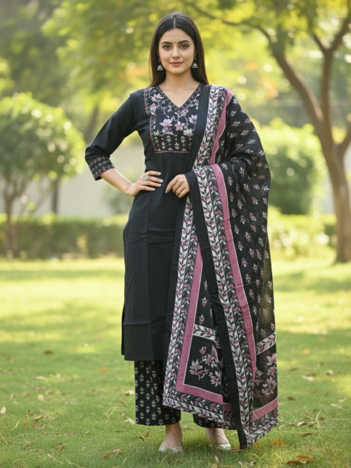 Hiya Carbon Cotton Suit Set