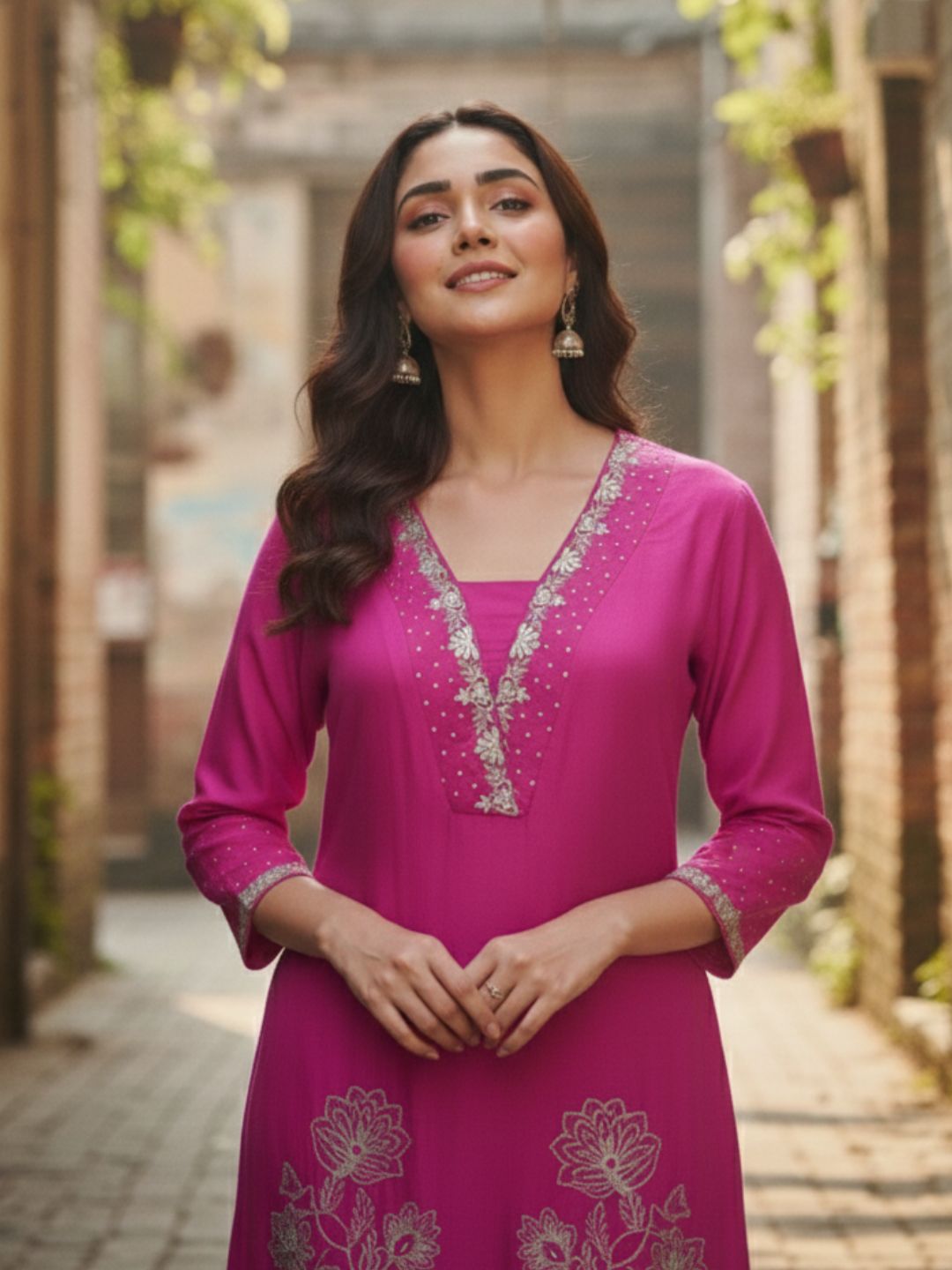 Albeli Rose Premium Work Suit Set