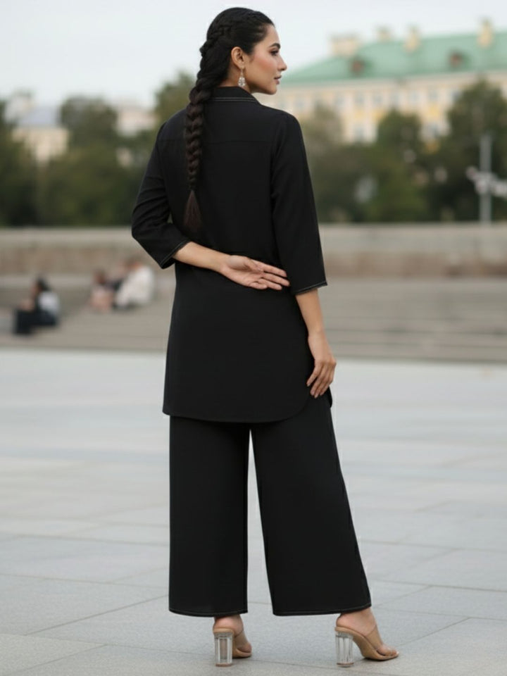 Jayti onyx Butterfly Cotton Co-ord Set