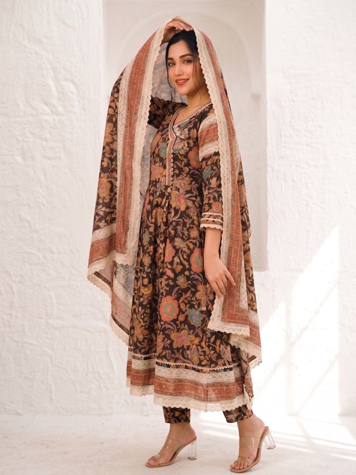 ARANYA JET PREMIUM PURE COTTON SUIT SET