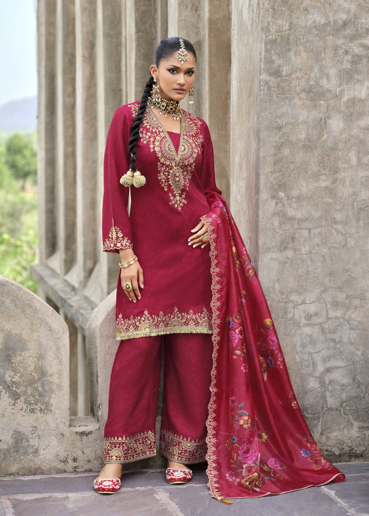 Mrinal Rose full work heavy suit set