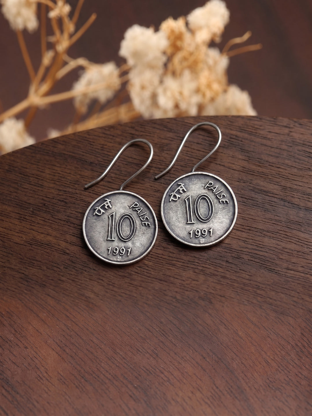 Heritage Coin Drop Earrings