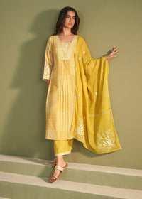 Nadira Amber Embroidered Cotton Lawn Suit Set