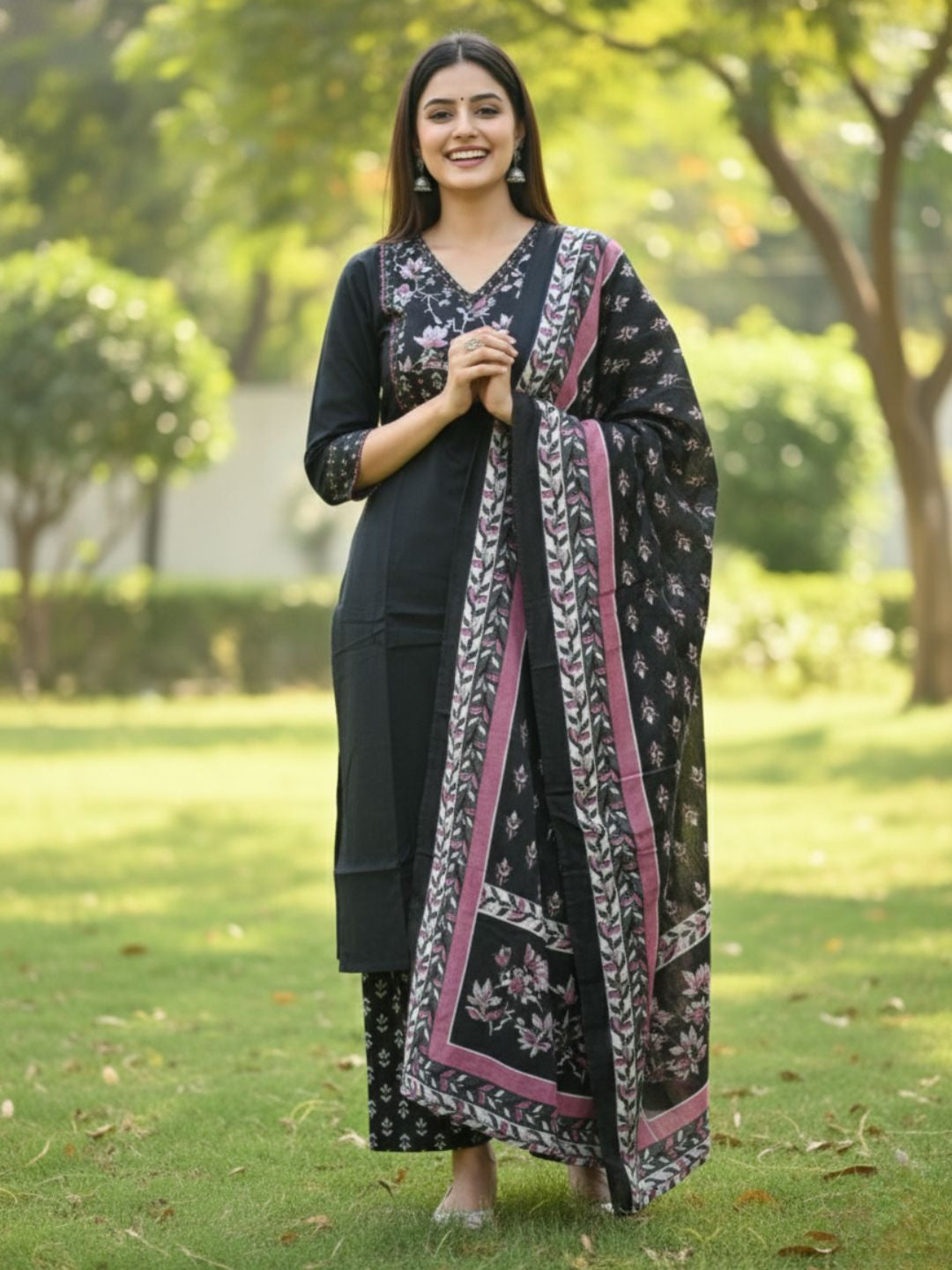 Hiya Carbon Cotton Suit Set