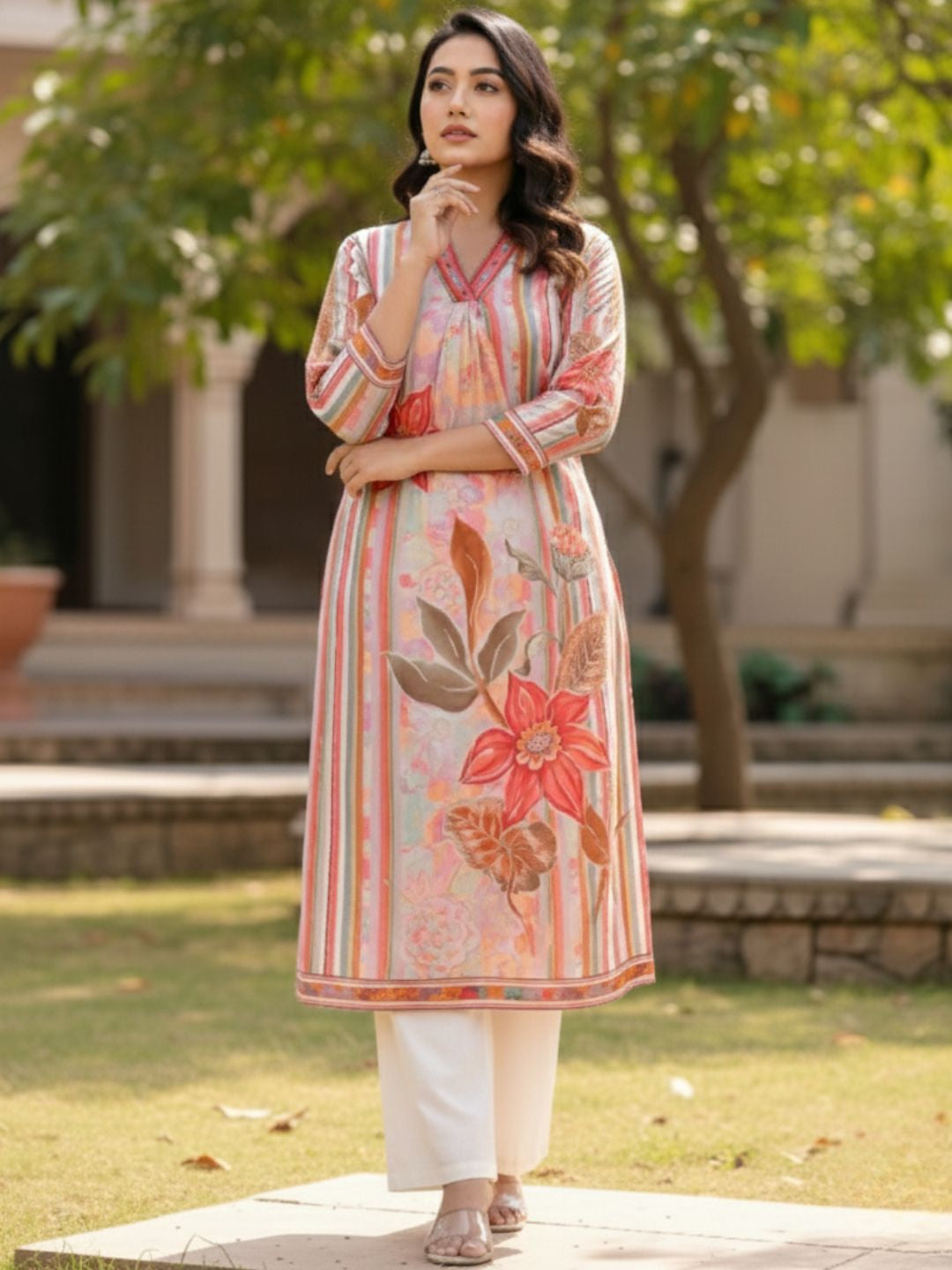 Maurya vivid cotton Kurta Pant set