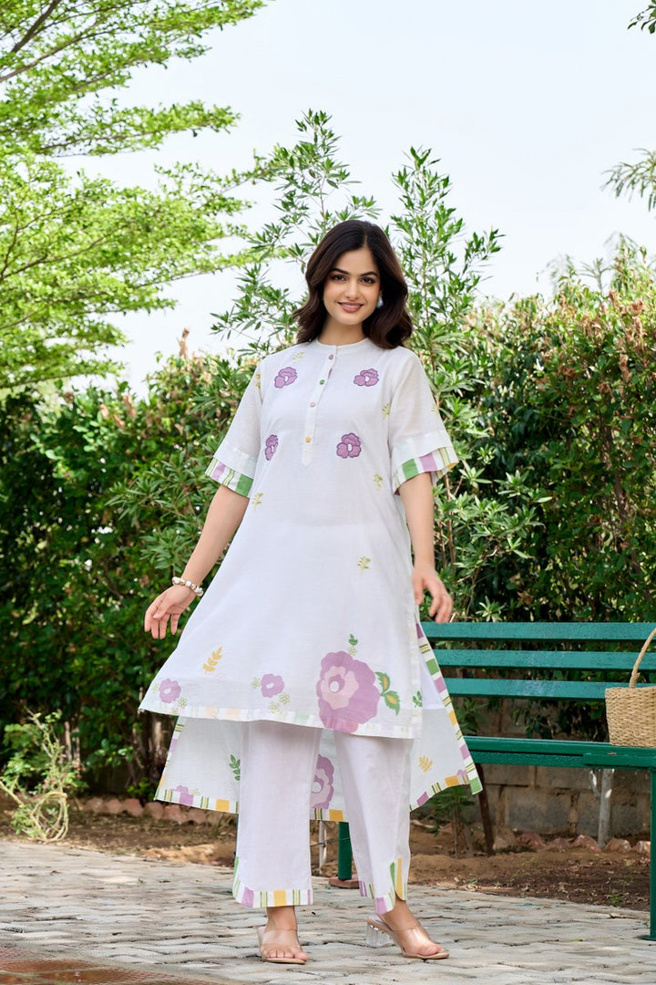 Tatva Allium Cotton Co-ord set