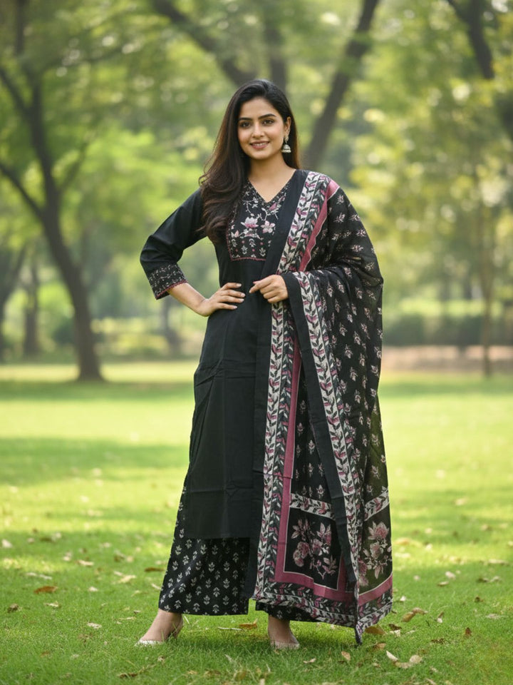 Hiya Carbon Cotton Suit Set