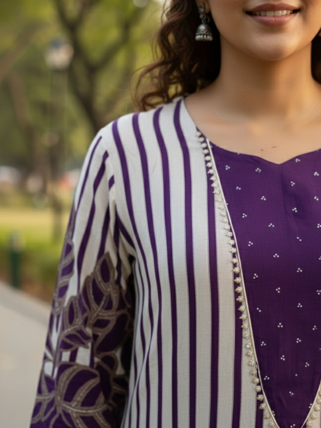 Bakul Cosmos Printed Kurta Pant Set