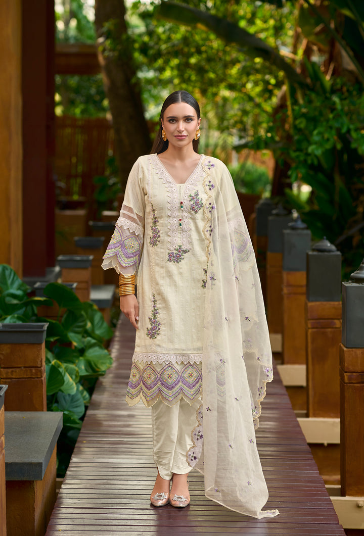 Tasneem Angel Embroidered Pakistani Suit Set