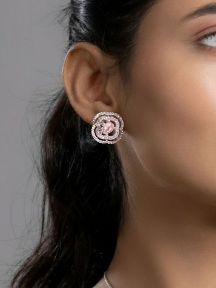 Savana Diamond Earing & Pendant Set