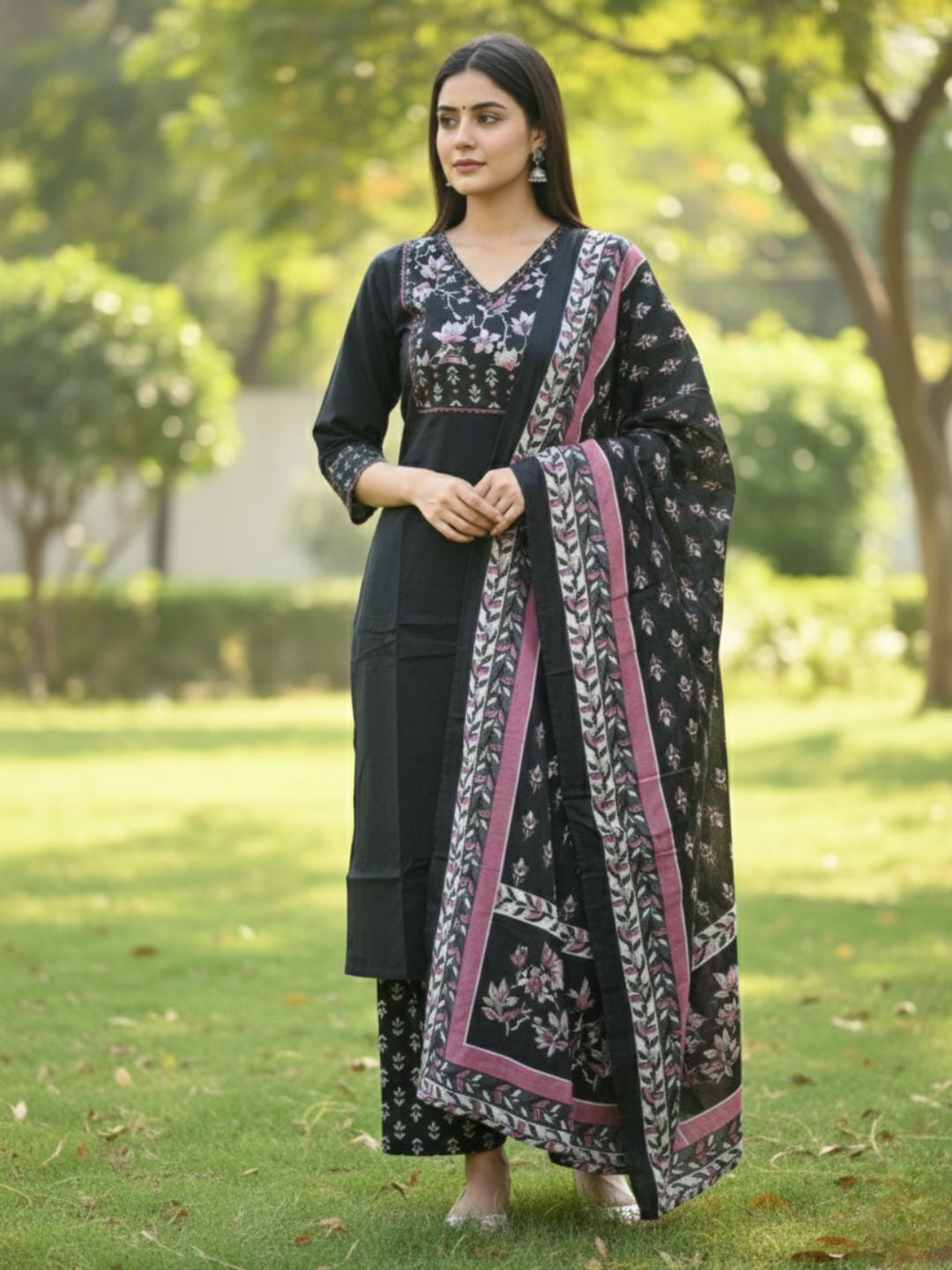 Hiya Carbon Cotton Suit Set