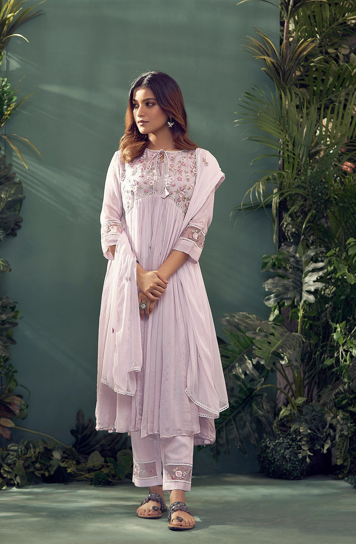 Pavni Lily Embroidered Suit Set