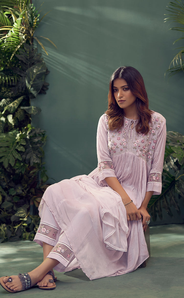 Pavni Lily Embroidered Suit Set