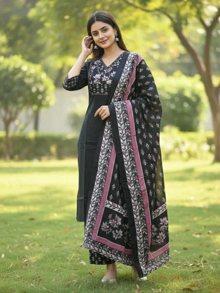 Hiya Carbon Cotton Suit Set