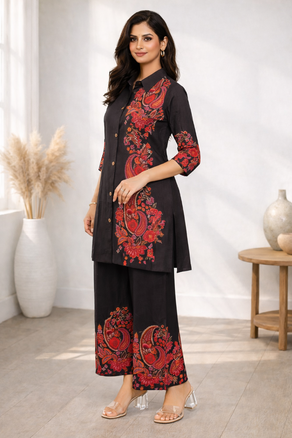 Reet Coffee Paisley Co-Ord Set