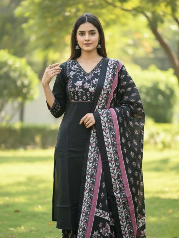 Hiya Carbon Cotton Suit Set