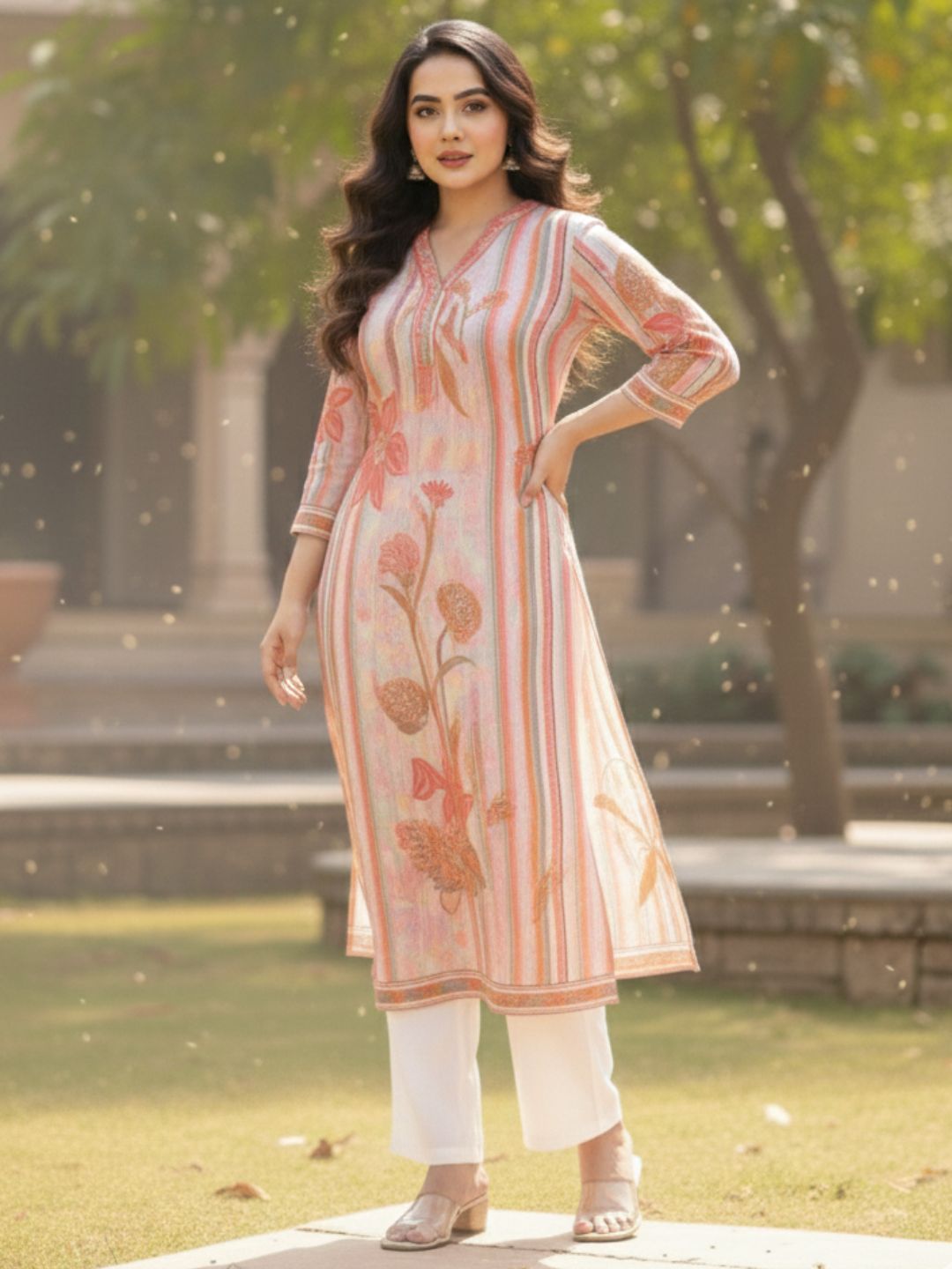 Maurya vivid cotton Kurta Pant set