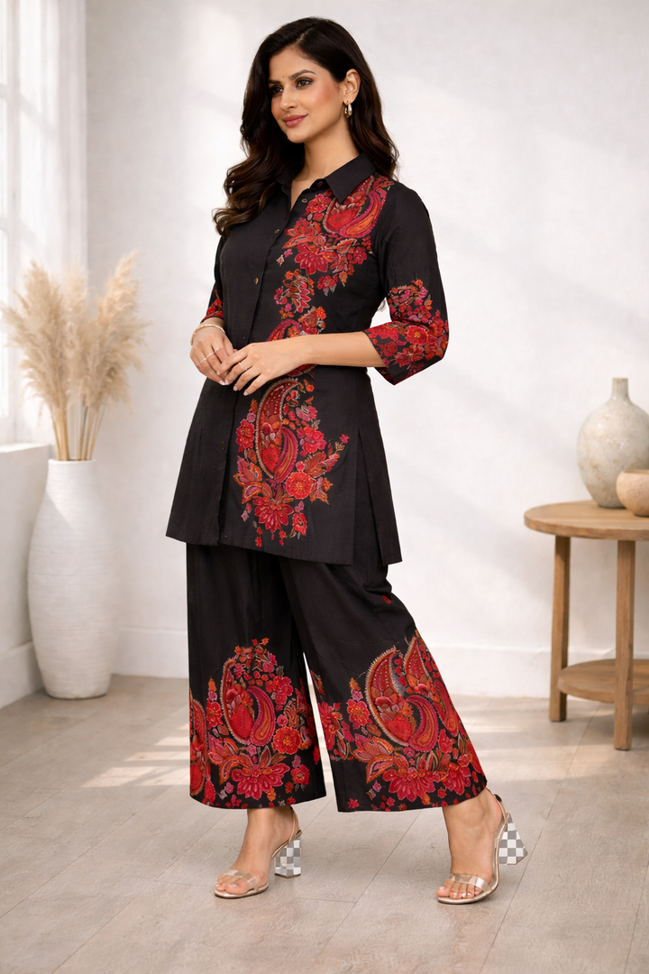 Reet Coffee Paisley Co-Ord Set