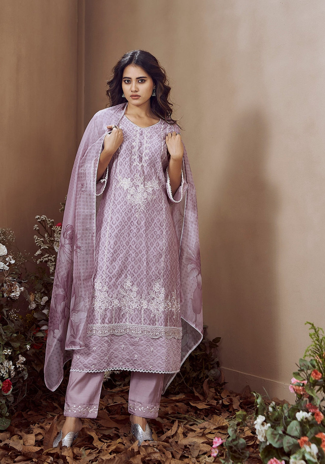Disha Lily Embroidery Pakistani Suit set