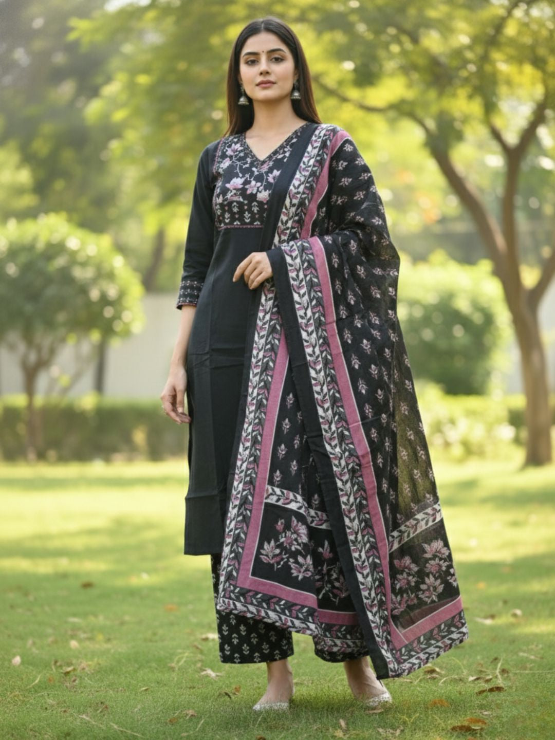 Hiya Carbon Cotton Suit Set