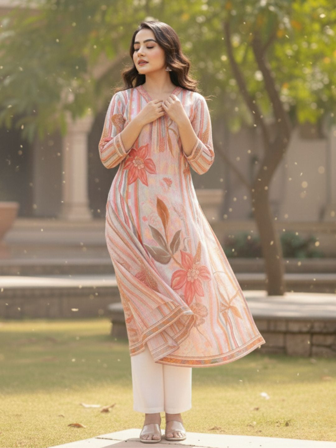 Maurya vivid cotton Kurta Pant set