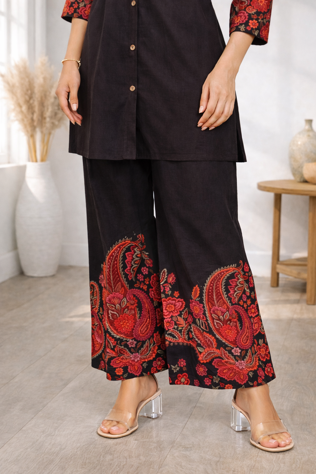 Reet Coffee Paisley Co-Ord Set