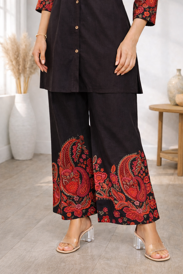 Reet Coffee Paisley Co-Ord Set