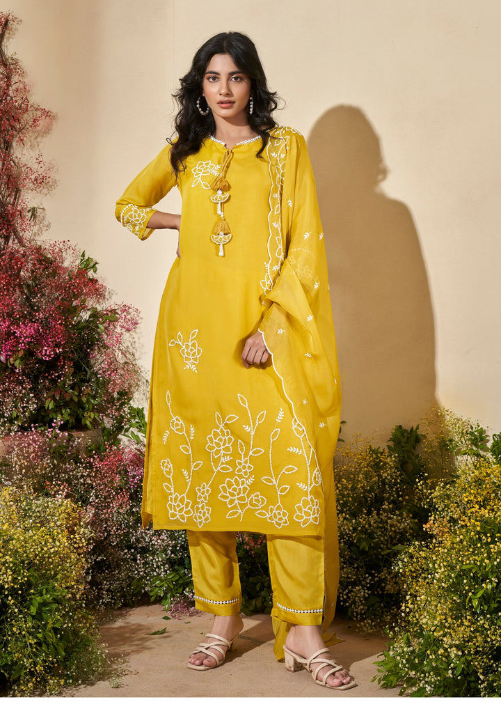 Veda Amber Full Work Suit Set