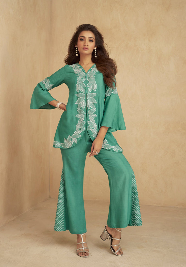 Yamini Natura Embroidered Co-ord Set