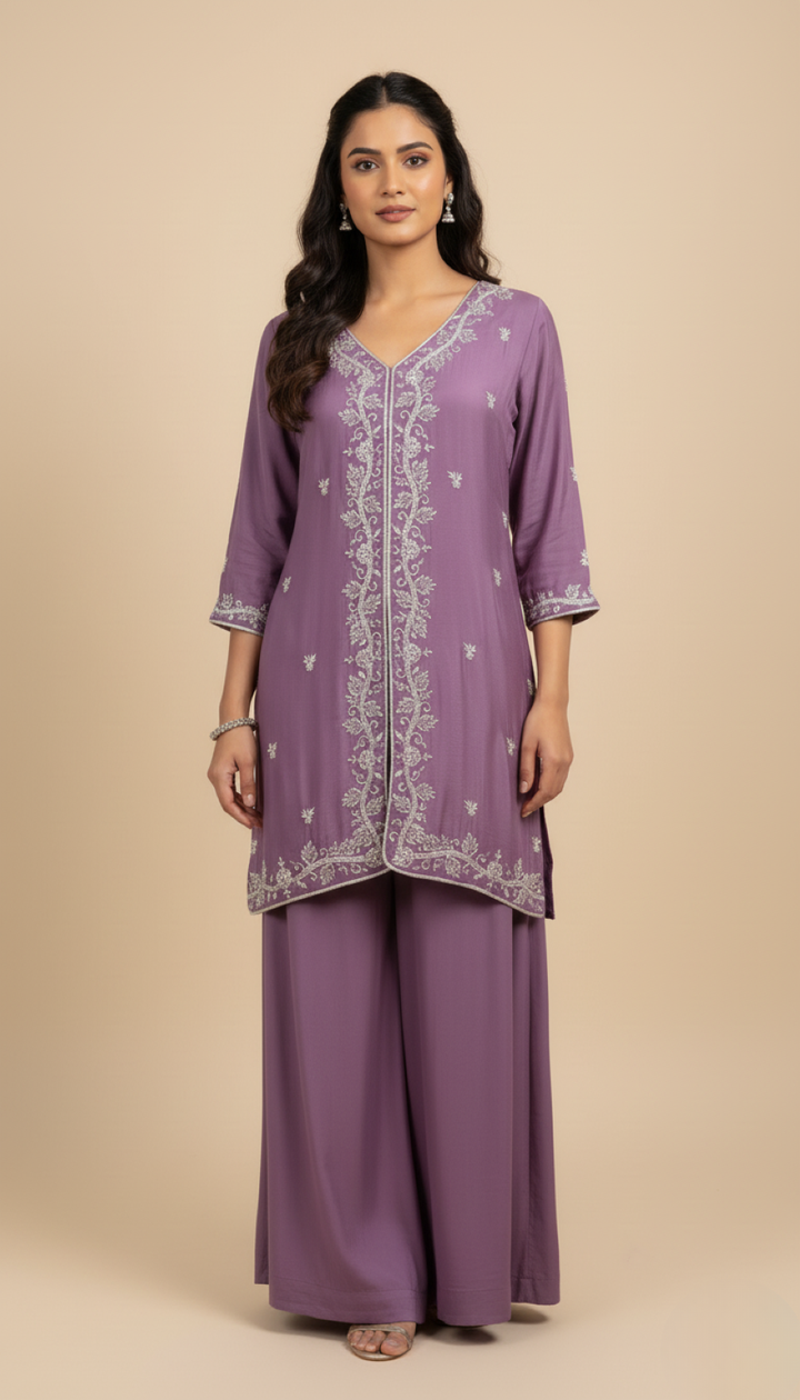 Rasā Lilac Handwork Luxury Set
