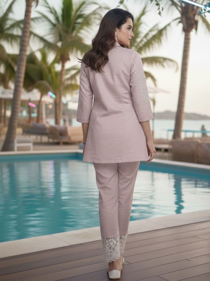 Selena Lily Embroidery Co-ord Set